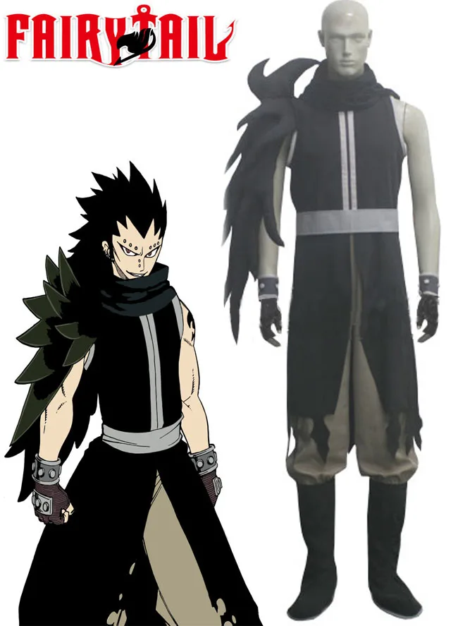 Костюм для косплея Gajeel Reitfox сказочный хвост костюм с хвостом Феи A012|fairy tail cosplay