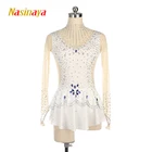 Ритмический гимнастический костюм, танцевальный костюм, боди, спортивная одежда для аэробики, тренировок, представлений, фигурного катания