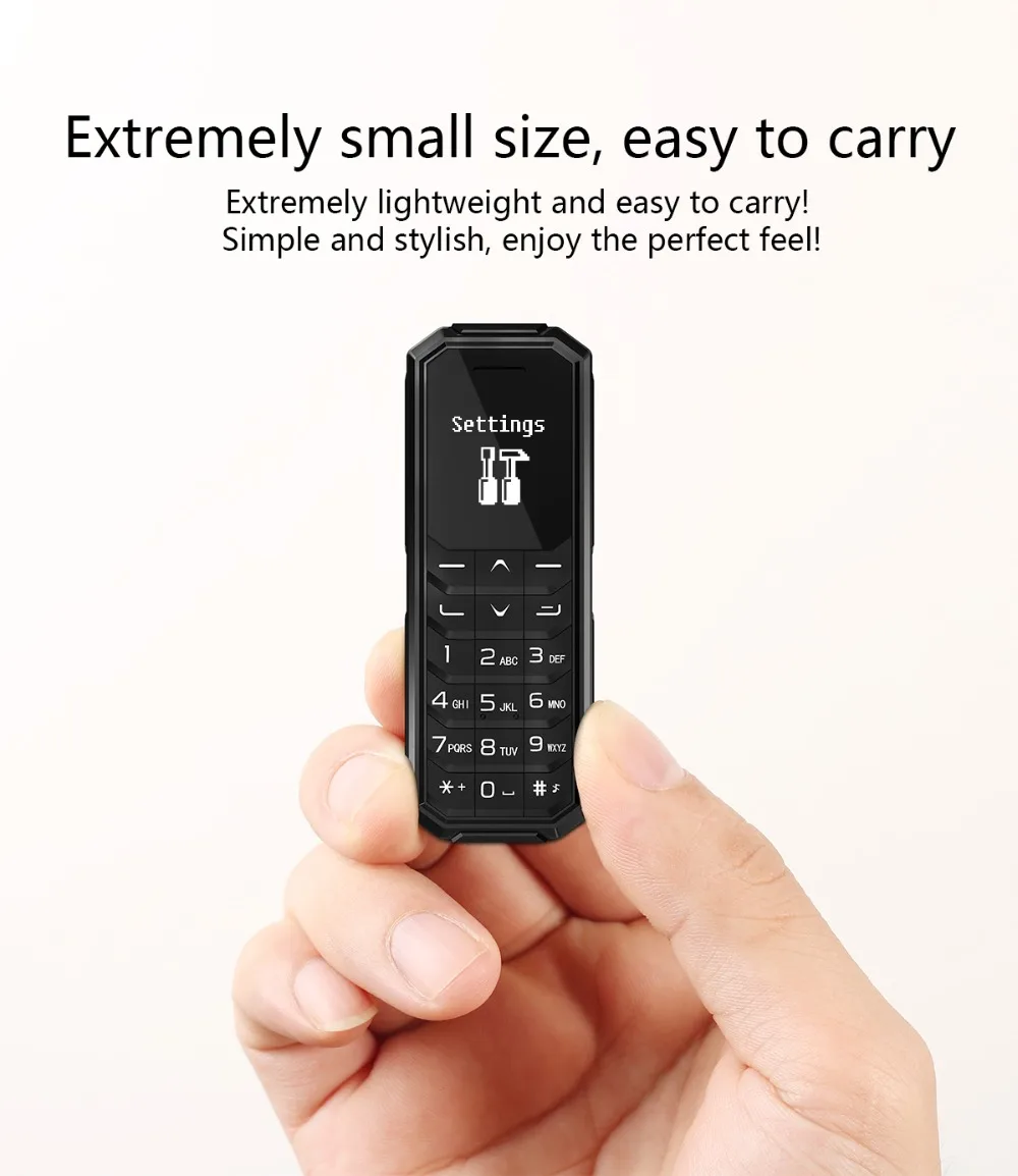 UNIWA KK2 мини мобильный телефон малыш Bluetooth беспроводные наушники 2G разблокированный маленький телефон волшебный голос как BM10 BM70 BM 50