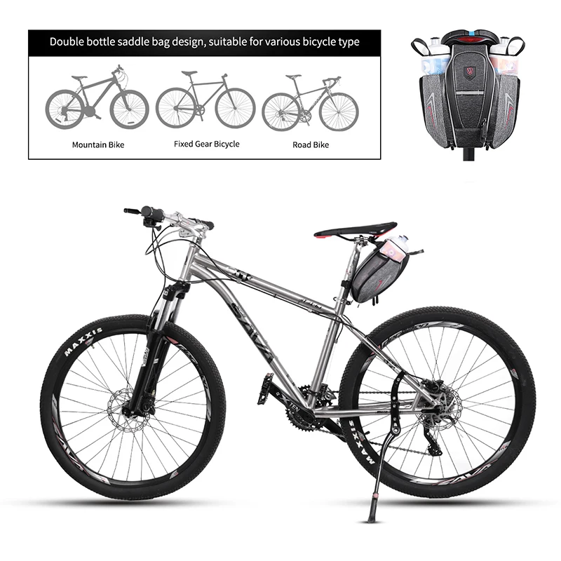 Светоотражающие велосипедные сумки велосипедное седло сумка для заднего