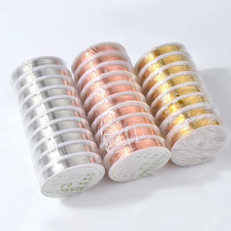 20 м/рулон металлическая проволока для украшения ногтей | Красота и здоровье