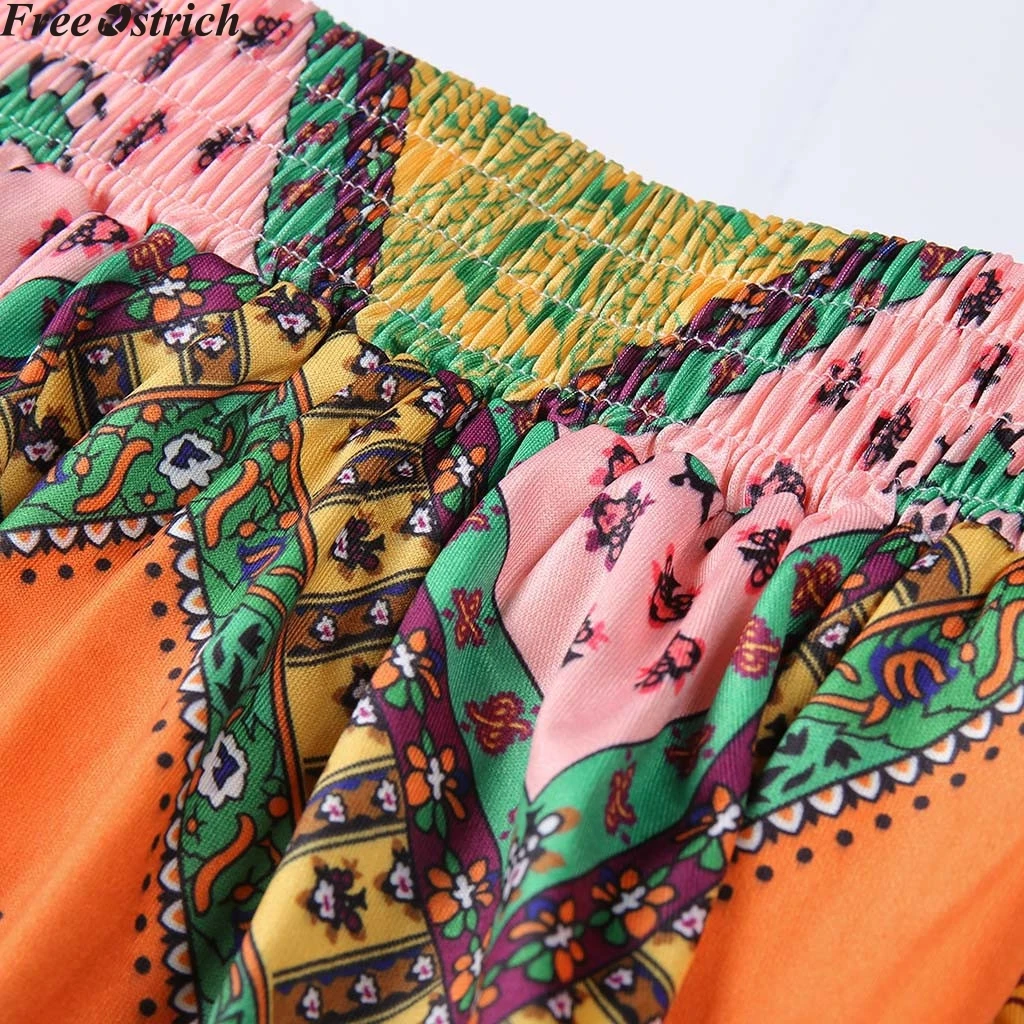 Женские свободные летние повседневные брюки большого размера дышащие широкие с