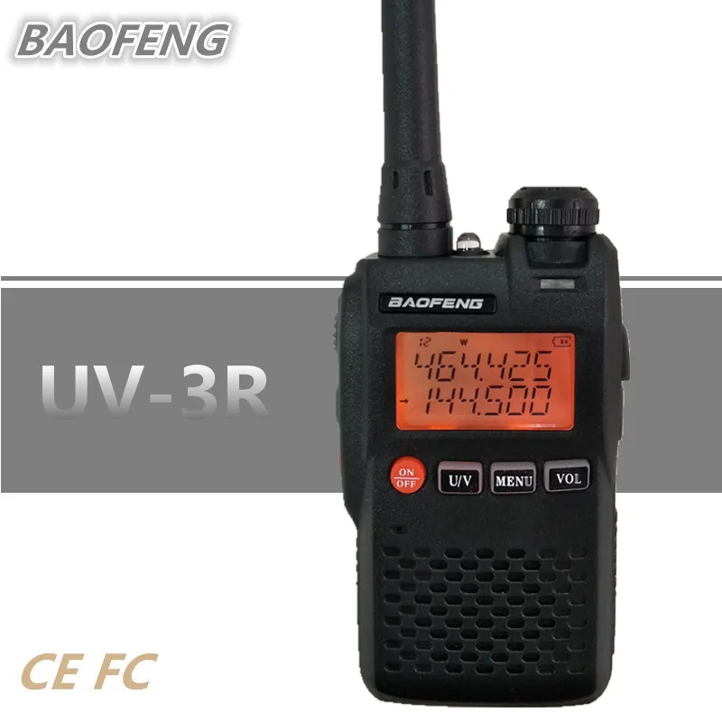 Портативная мини рация BAOFENG для детей UHF VHF Ham CB радиостанция двухсторонняя
