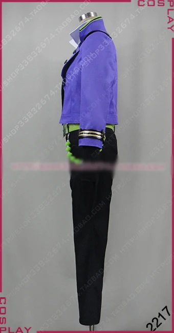 

BUBUKI/BURANKI Hiiragi Nono Cosplay Costume Halloween Uniform Shirt+Coat+Pants+Belt+Tie Custom-made