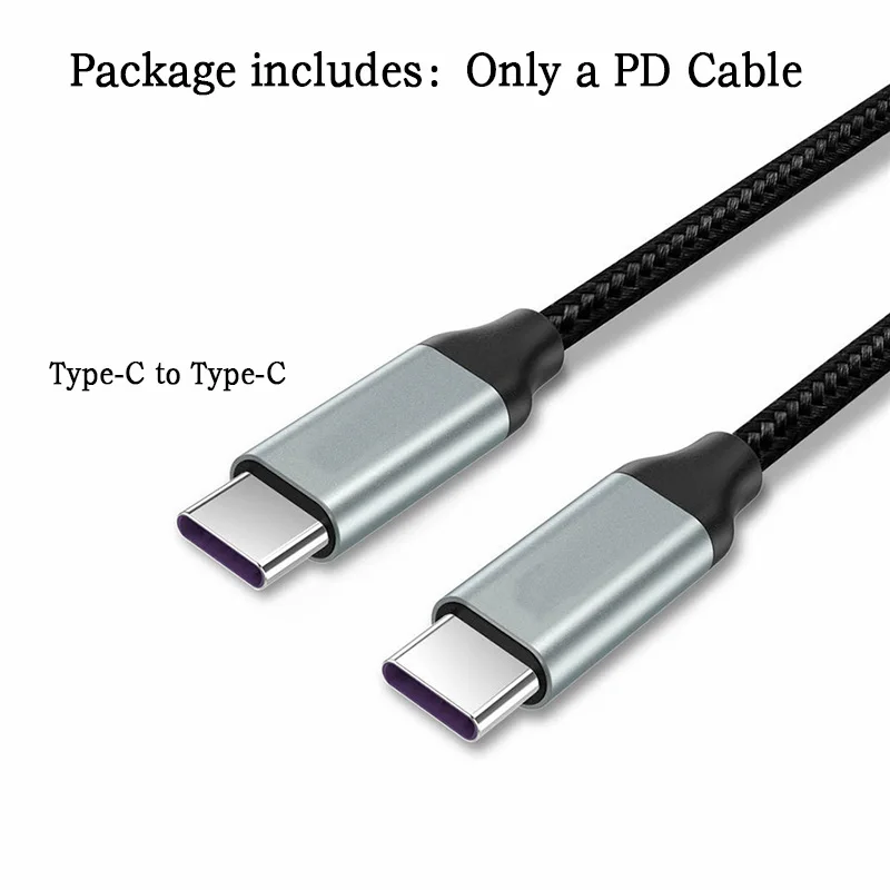 PD Cable Only 48 Вт Быстрая зарядка QC 3,0 Usb зарядное устройство Usb C PD зарядное устройство для Xiaomi Redmi Note 8 Pro Google Pixel 4 несколько Usb портов настенное зарядное устройство s - Тип штекера: PD Cable Only
