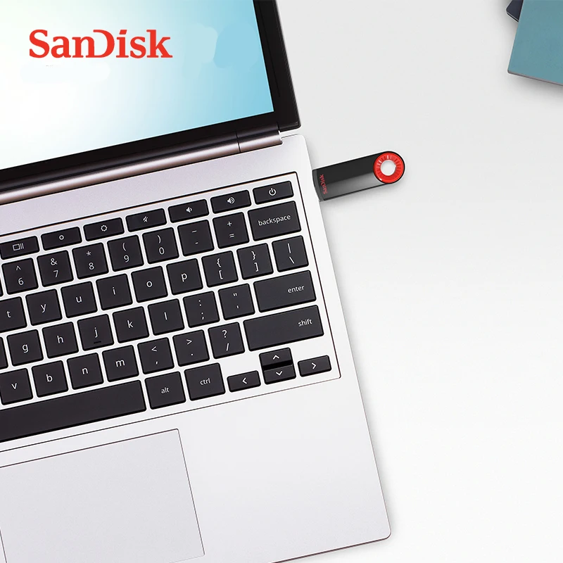 Оригинальный SanDisk USB накопители 32 ГБ вращающийся масштабируемый надежное