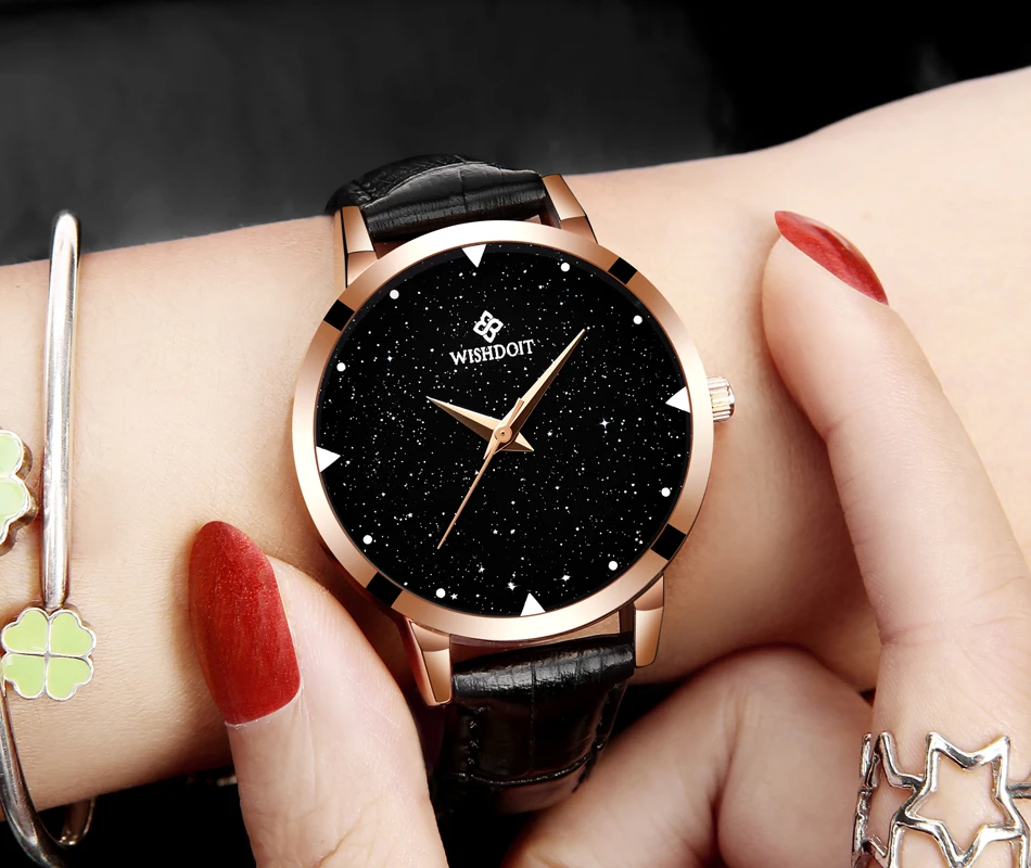 Relojes mujer часы с кожаным ремнем браслеты кварцевые часы женские наручные часы Женские платья Relogio Feminino