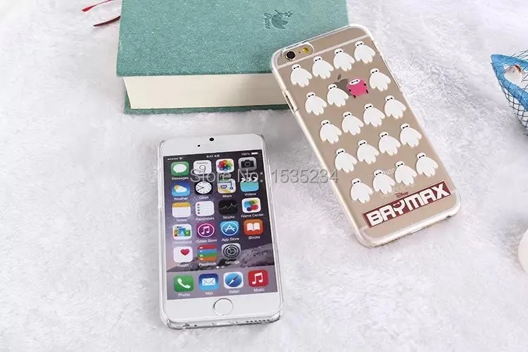 100pcs/lot Hot For iphone 5/5s Slim Transparent Ultrathin Cartoon Case Big Hero 6 Hiro Tadasha Hamada Baymax Soft TPU Cover |