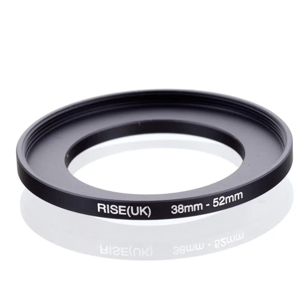 

original RISE(UK) 38mm-52mm 38-52mm 38 to 52 Step Up Ring Filter Adapter black