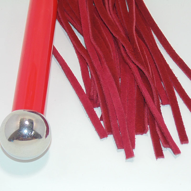 Red Leather Flirt Ass Spank Whip Fetish Flogger Slave Buttocks Adult Games Sex Toys For Couples | Красота и здоровье
