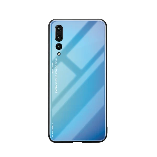 G4989 Новые градиентные чехлы с закаленным стеклом для huawei P30 P20 P10 Lite Коврики 20 10 9 8 Pro Nova3 Nova4 Nova3i P9 P10 плюс - Цвет: G4989