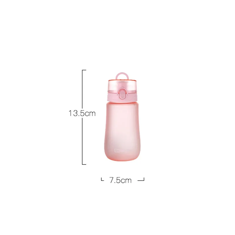 Пластиковая бутылка для воды 450 мл спортивный стакан с замком дорожная чашка