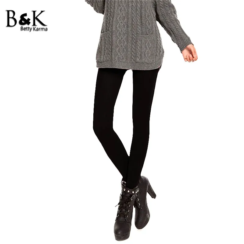 BettyKarma женские леггинсы обтягивающие штаны для девушек весна зима теплые модные