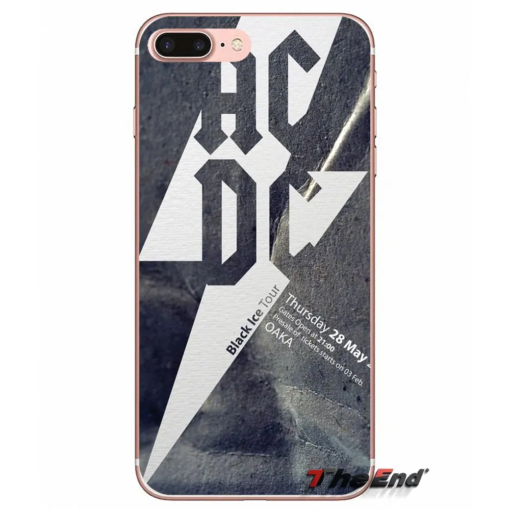 images 7 Чехол для Apple iPhone X 4 4S 5 5S SE 5C 6 6S 7 8 Plus 6Plus 7plus 8plus Fundas Coque Music Band ACDC AC DC Malcolm Angus из ТПУ - Цвет: images 7