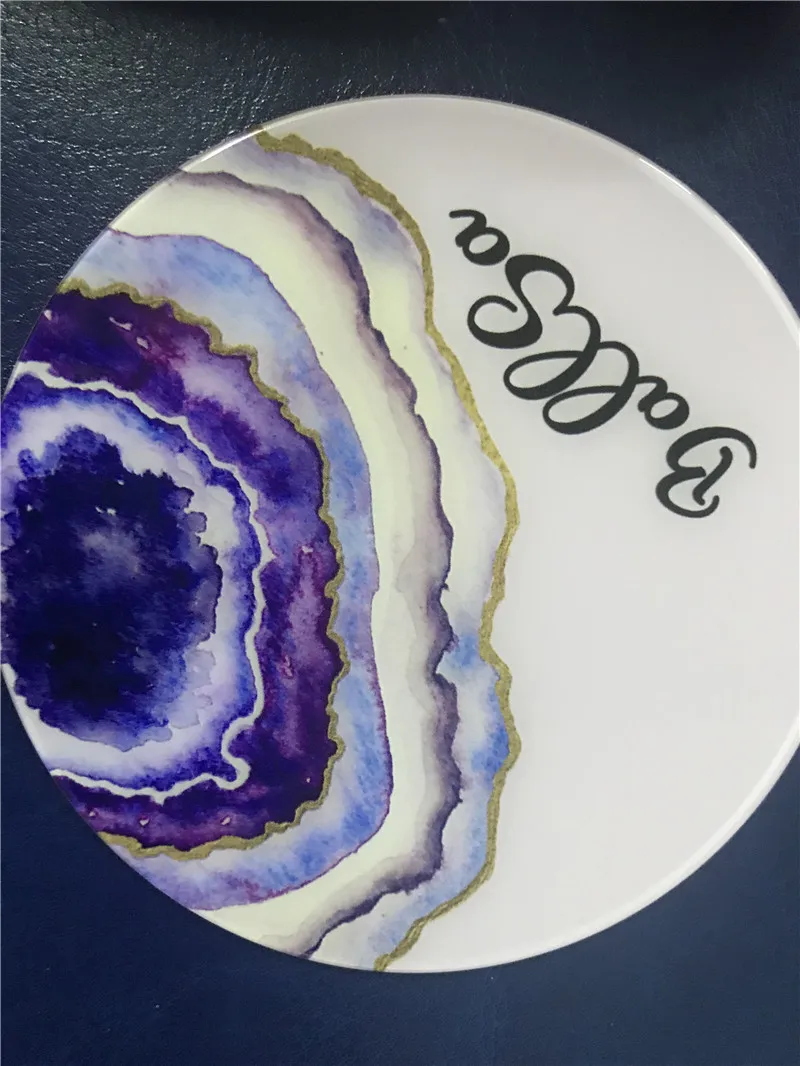 Круглые прозрачные органические стеклянные Пластиковые акриловые чехлы из