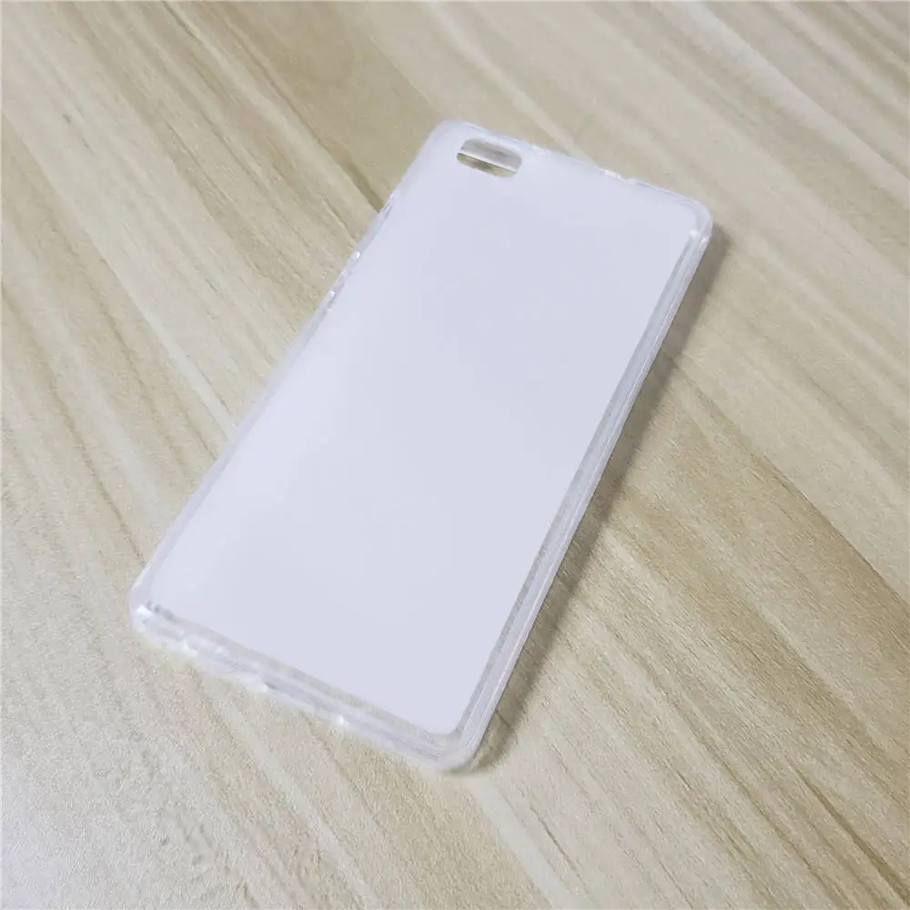 Чехол для Coque huawei P8 Lite, чехол, силиконовый чехол для Capas huawei P8 Lite, ALE-L21 чехол, чехол для huawei P8 Lite - Цвет: Clear TPU