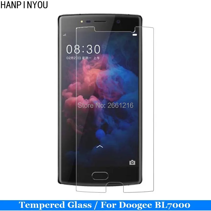 Закаленное стекло 9H 2.5D Для Doogee BL7000 Премиум Защитная пленка для экрана BL 7000 5
