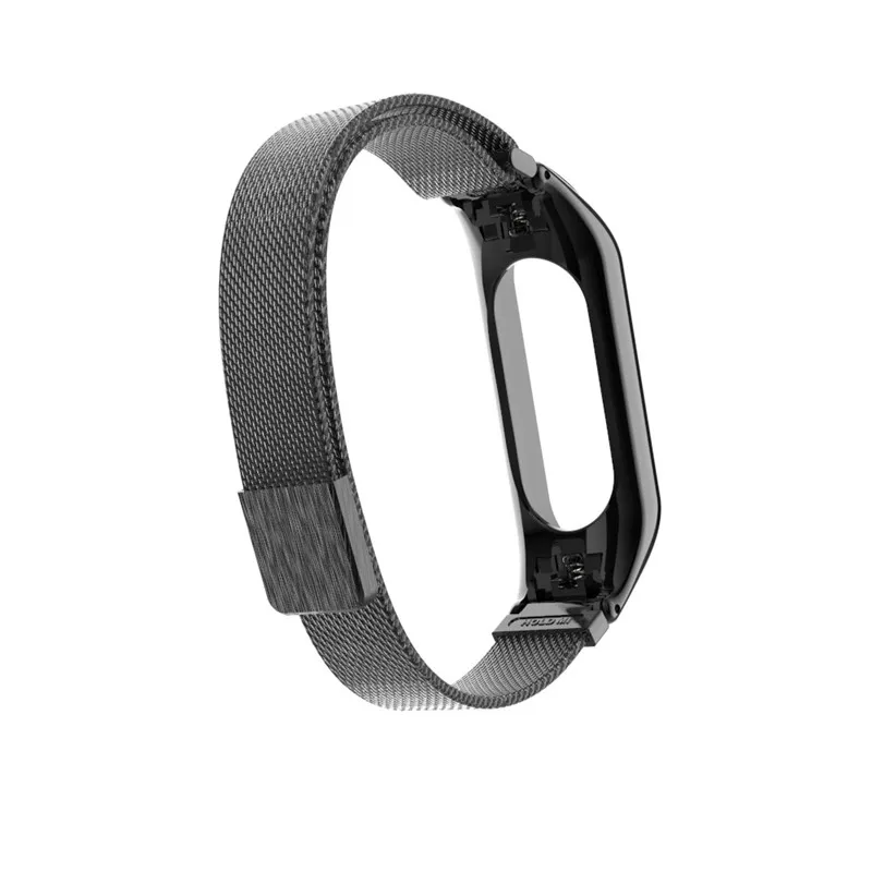 

Milanese Strap for Xiaomi Mi Band 3 Magnetic Metal Mesh Steel Wrist Band for Mi Band 3 Smart Watch Bracelet Straps Miband 3