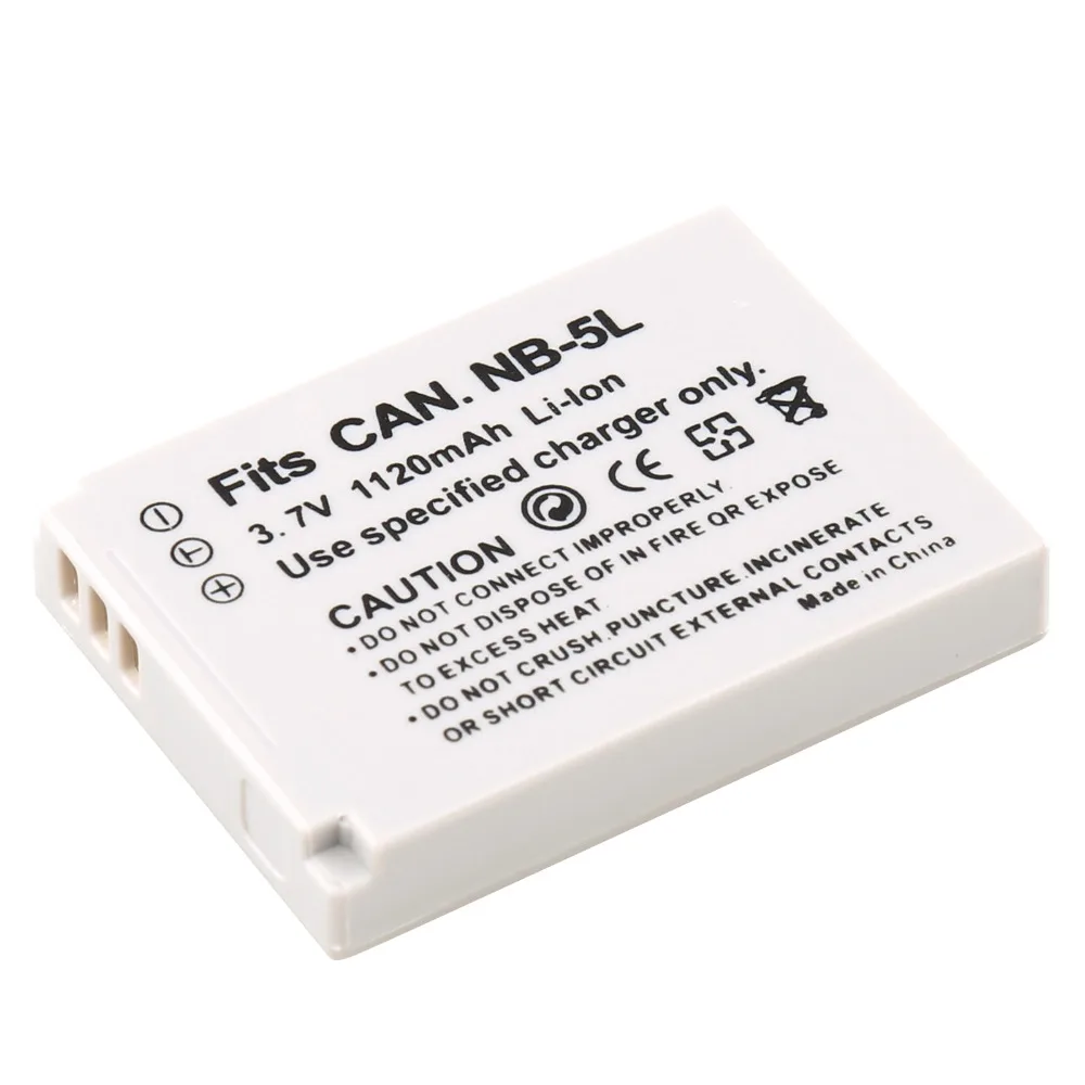 PROBTY 2pcs NB-5L NB 5L Camera Battery + USB Dual Charger For Canon S110 SX200 SX210 800 900 Ti SD790 IS SD950 SD900 SD990 z1 |