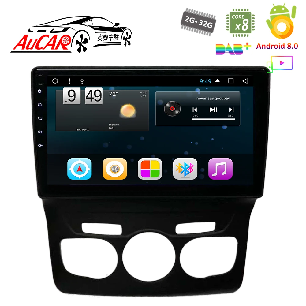 

Android Car DVD Player GPS Navigation for Citreon C4 2011 - 2017 car audio 1024*600 Bluetooth WIFI 4G AUX Full Touch