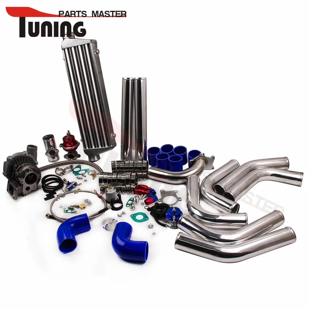 T3/T4 T3 T4 T04E Универсальный Turbo Зарядное устройство комплект + WASTEGATE интеркулера