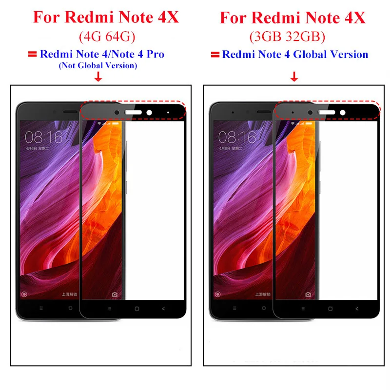 Полное покрытие закаленное стекло для Xiaomi redmi 5plus 5 5A 4X Prime pro пленка Redmi Note 4
