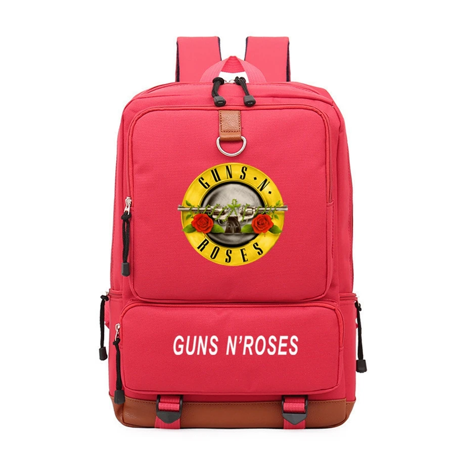 Guns N Roses рюкзак для подростков мужчин Wo s школьная сумка дорожная плечо Backbag