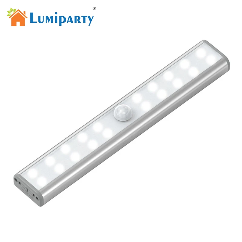 Светодиодный ночник LumiParty 20 перезаряжаемый с usb датчиком движения для шкафа