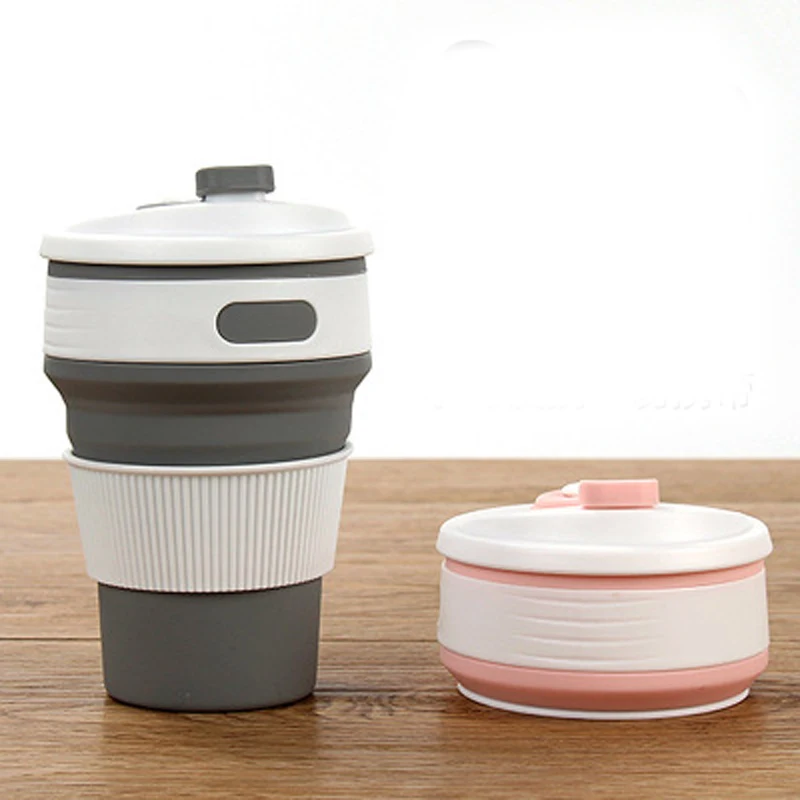 Портативный мини силиконовые складной Кофе чашки многоразовые Кемпинг