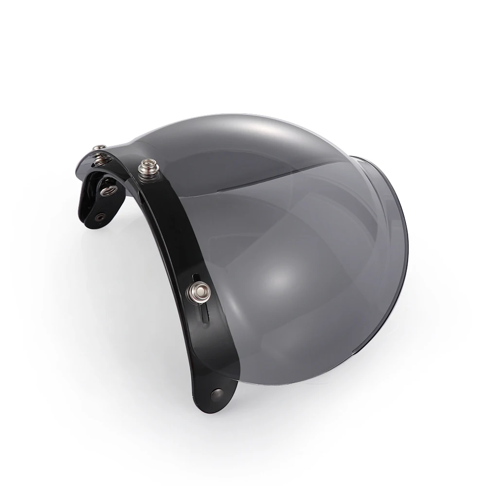 Motorcycle Helmet Lens + Frame Vintage Durable Bubble Visors Wind Shield Windscreen Riding Protection Security For Harley | Автомобили и