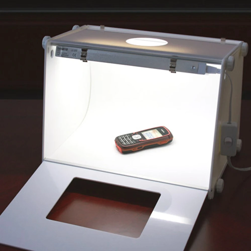 110/220 V SANOTO 2" x 16" портативный мини-комплект фотостудия световой короб Софтбокс размер 510*400*390 мм