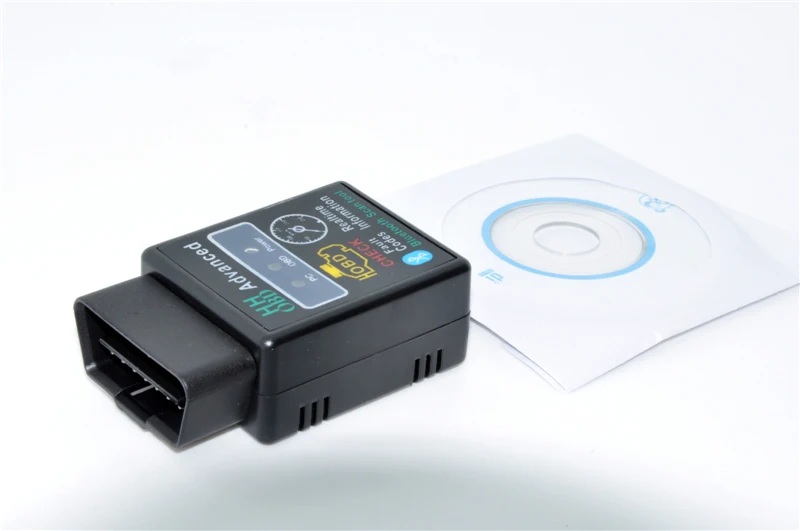 Мини ELM327 V2.1 Bluetooth HH OBD Advanced OBDII OBD2 ELM 327 Автомобильный диагностический сканер