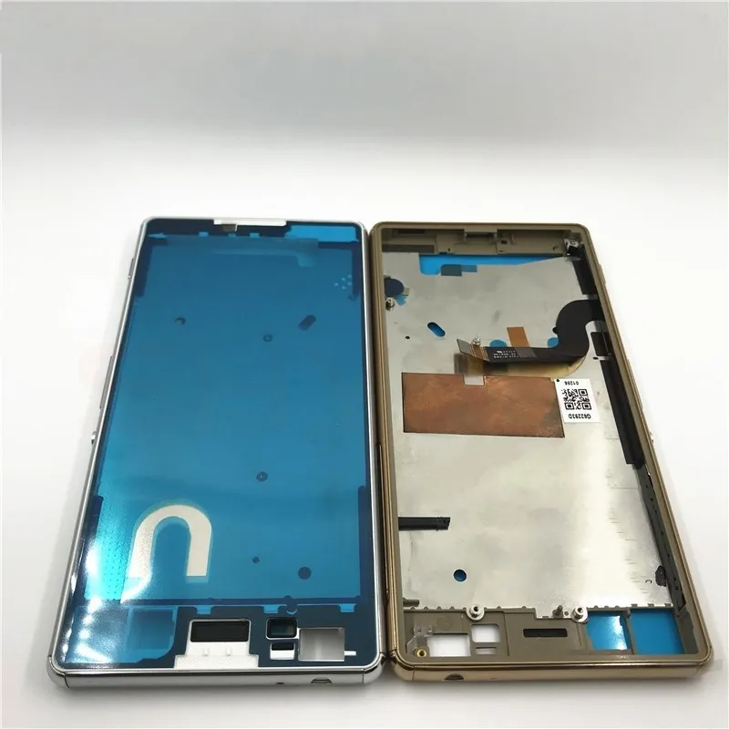 Передняя средняя рамка пластина корпус корпуса для Sony Xperia M5 E5603 E5606 E5653|Корпусы и