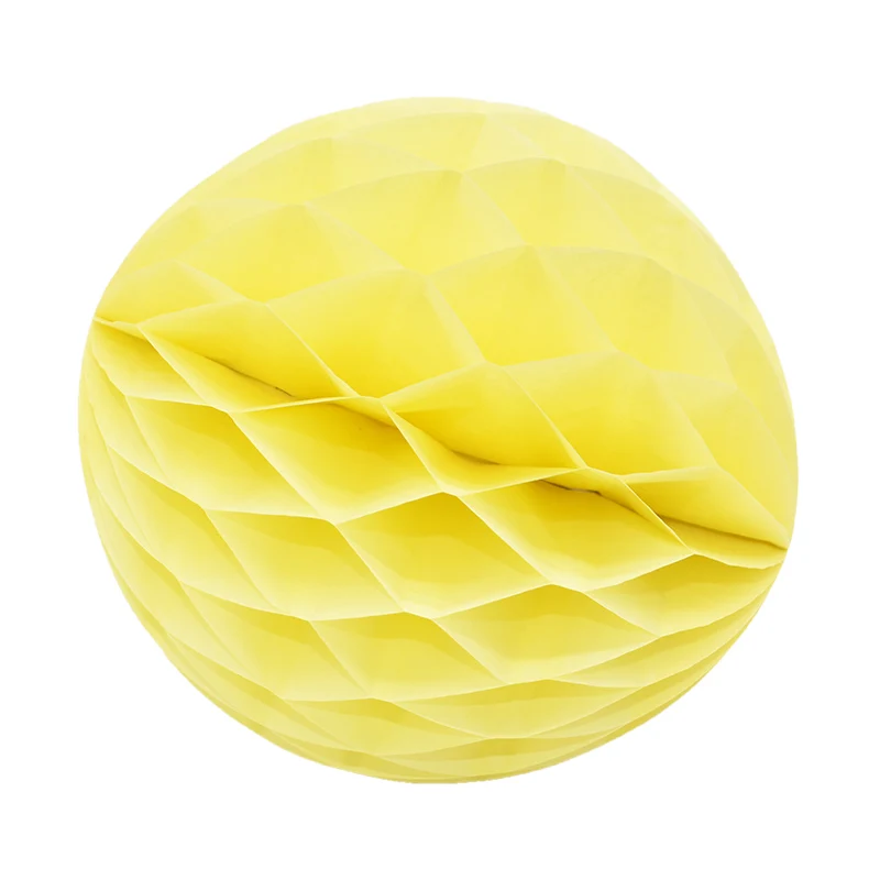 PH21 Pale yellow 5 шт. 10 см/15 см/20 см сотовой шар бумажный фонарь шар для свадебной вечеринки детская вечеринка на день рождения украшение для детского шоу поставки 8Z - Цвет: PH21 Pale yellow