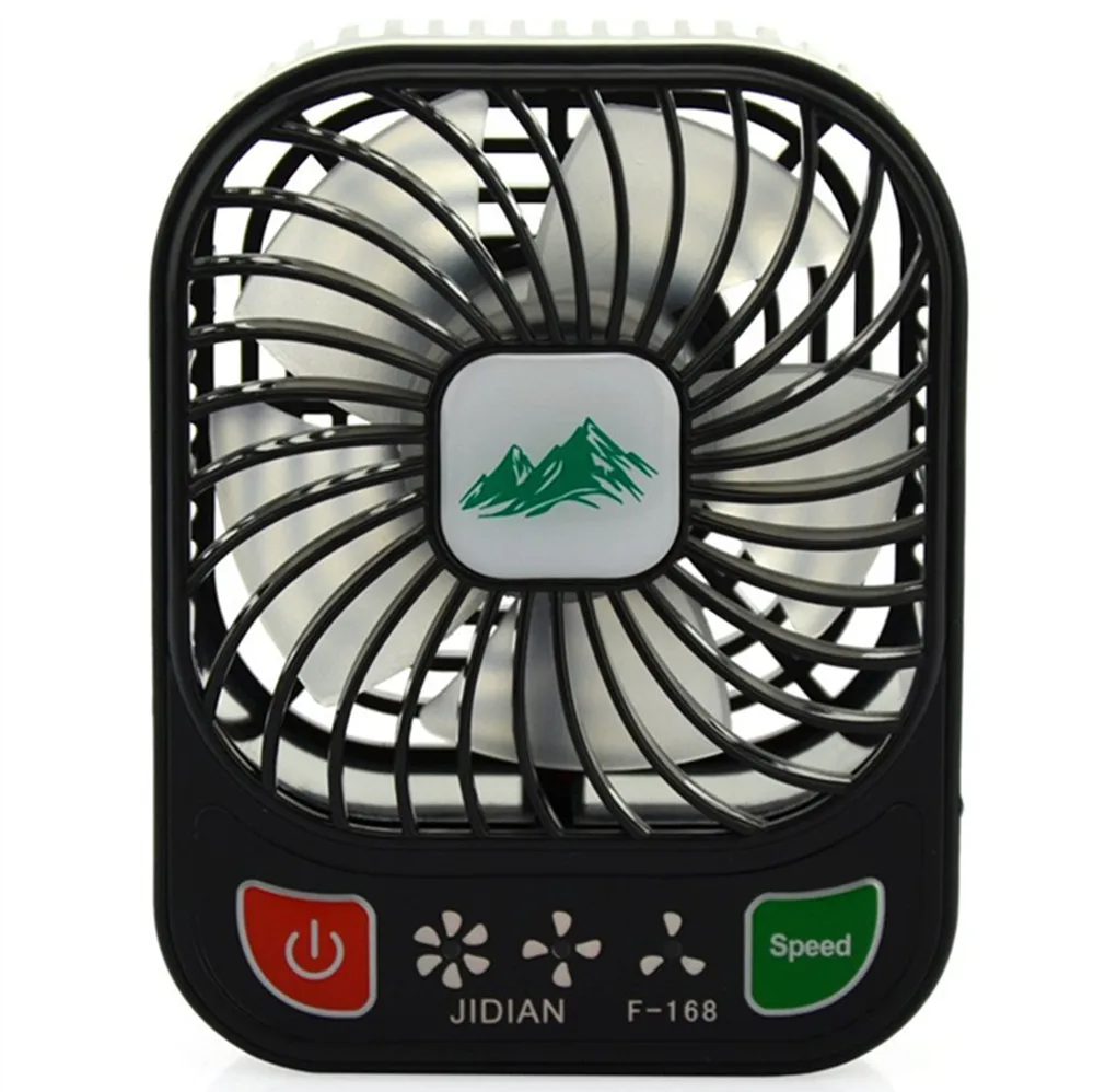 Многофункциональный портативный usb вентилятор 3 скорости с светодиодный фонарик