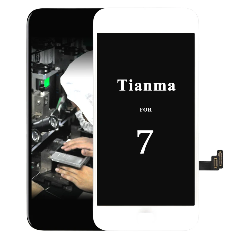 10 шт. лучший китайский TianMa для iphone 7 ЖК дисплей сенсорный экран с 3D сенсорной