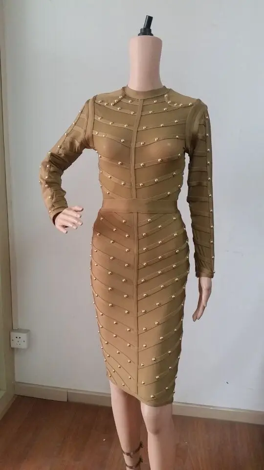 Женское Сетчатое платье красное розовое синее зеленое коричневое с длинным