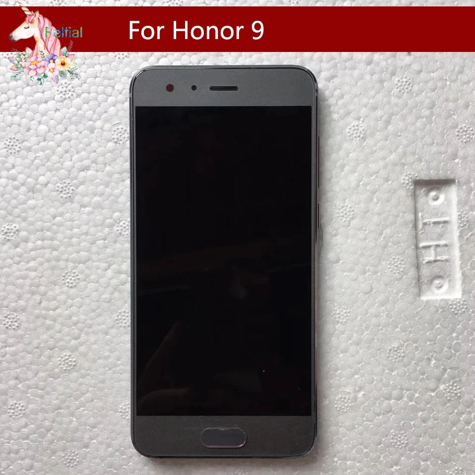 ЖК-дисплей для Huawei Honor 9 Дисплей Сенсорный экран дигитайзер с рамкой STF-L09 STF-AL10 STF-AL00