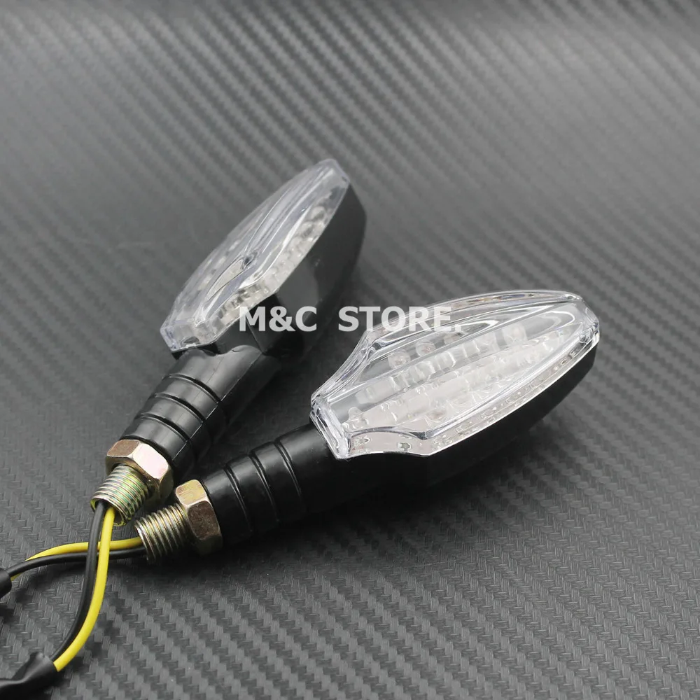 Светодиодный светильник поворотного сигнала водонепроницаемый желтый и синий 12