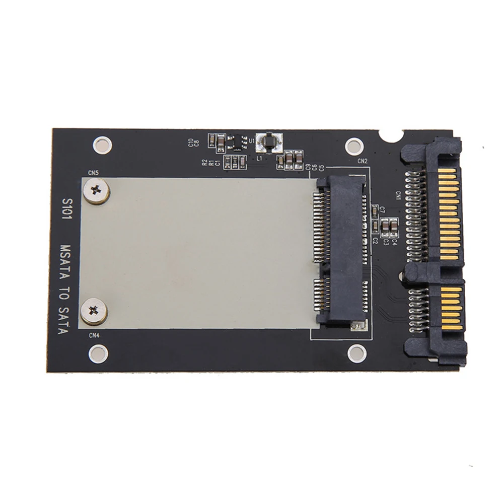 MSATA SSD до 2,5 дюймов SATA III адаптер карты Жесткий диск конвертер Модуль платы
