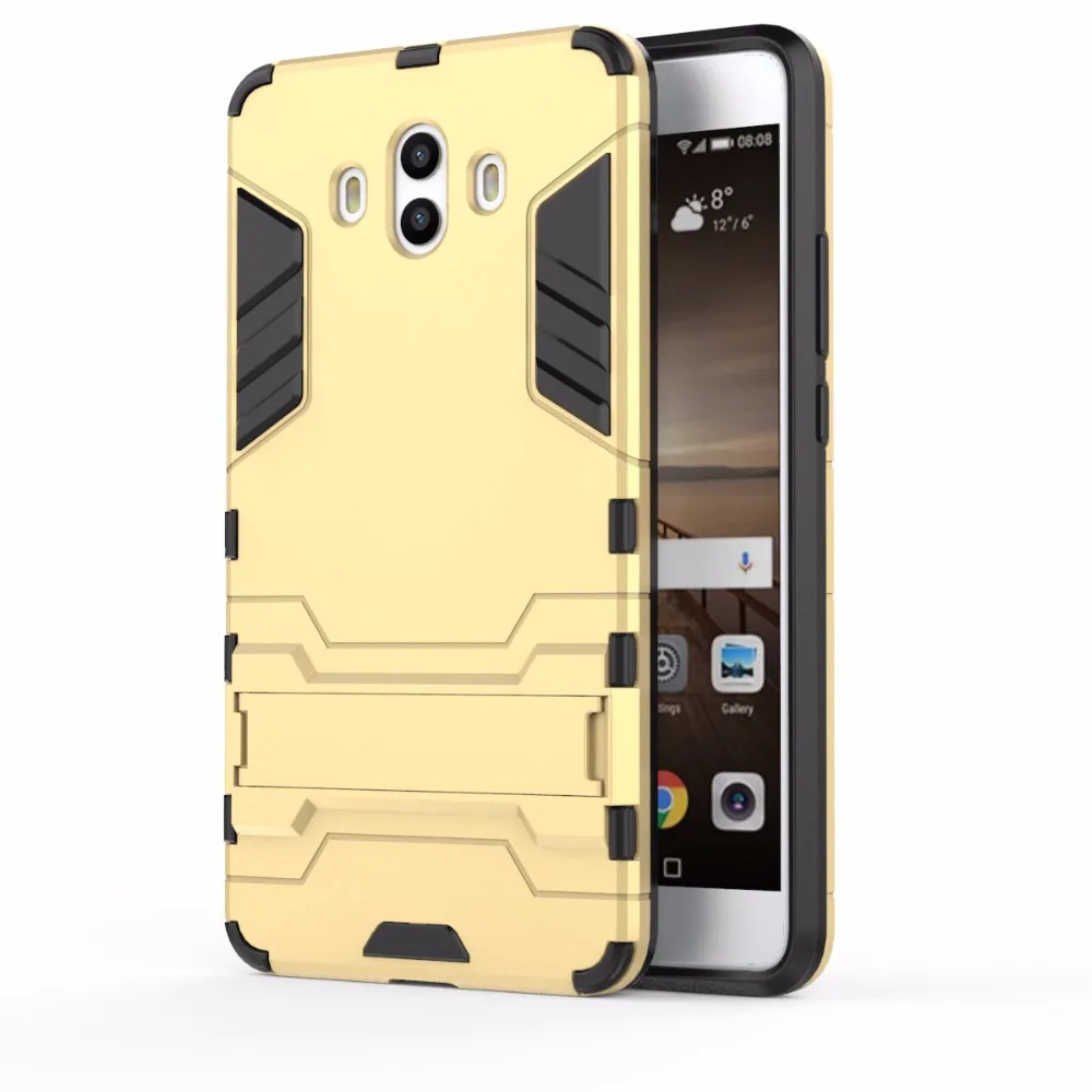 Bauqee чехол для Huawei Коврики 10 случае анти стук Пластик Coque с Подставки мешок