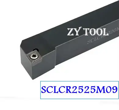 

SCLCR2525M09 25*25mm Metal Lathe Cutting Tools Lathe Machine CNC Turning Tools External Turning Tool Holder S-Type SCLCR/L