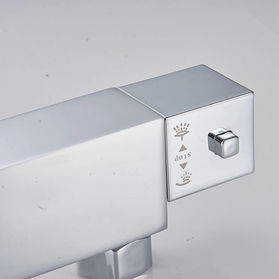 Термостатический регулирующий клапан для ванны и душа латунный смеситель с