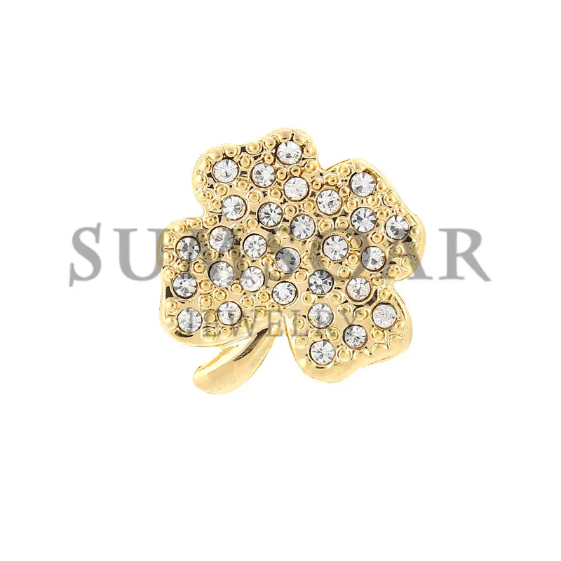Somsoar ювелирные изделия Красивый клевер подходят для кожаного браслета и подвески