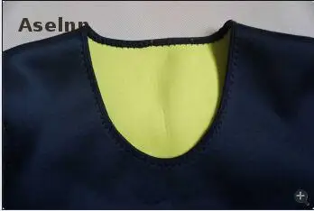 Aselnn Горячая продажа неопреновое утягивающее белье стройняющая футболка для