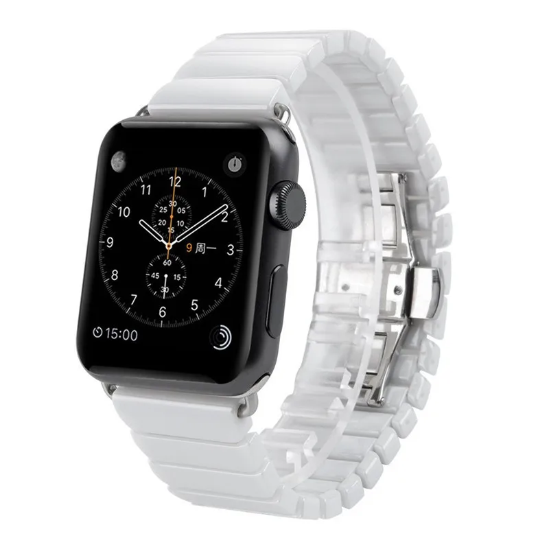 EIMO керамический ремешок для apple Watch band 5 4 44 мм 40 мм iwatch ремешок 3 2 1 42 мм 38 мм Бабочка apple watch pulseira аксессуары