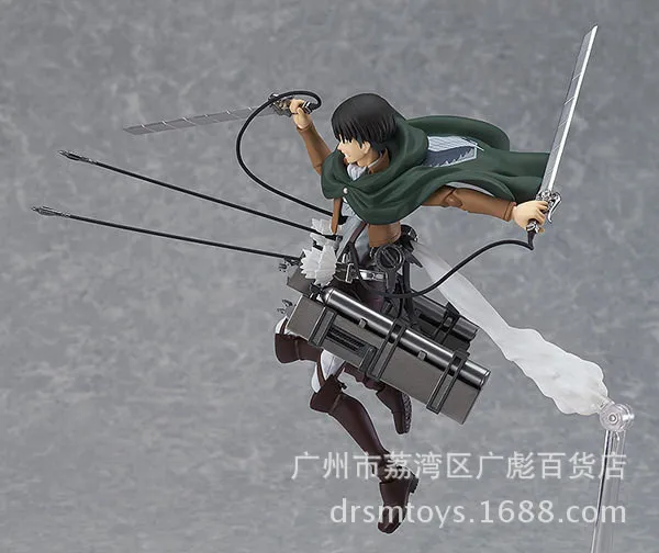 Горячая новинка 15 см атака на Титанов Eren Mikasa Ackerman Levi Rivaille Scout Regiment Скаут Легион фигурка игрушка кукла Рождество