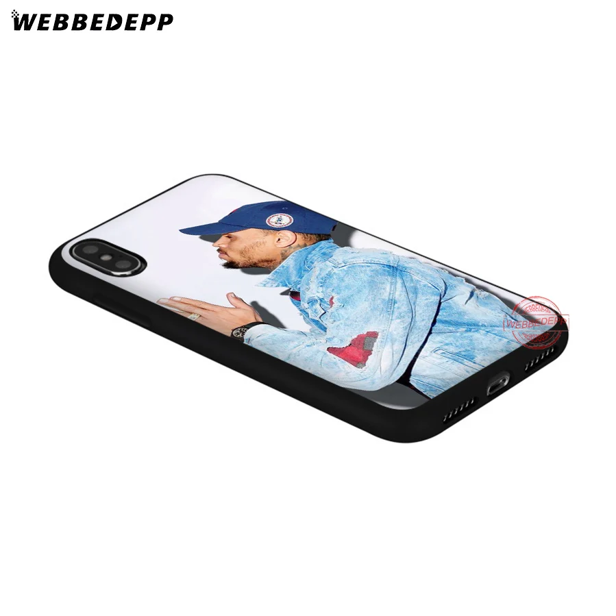Мягкий силиконовый чехол WEBBEDEPP Chris Brown hih pop для iPhone 8 7 6S 6 Plus 11 Pro XS Max XR X 5 5S SE |