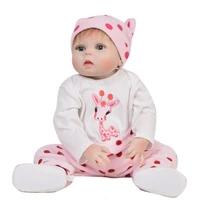 55cm new baby toy reborn dolls vinyl silicone doll reborn with cute giraffe clothes gift for children birthday party gift playma