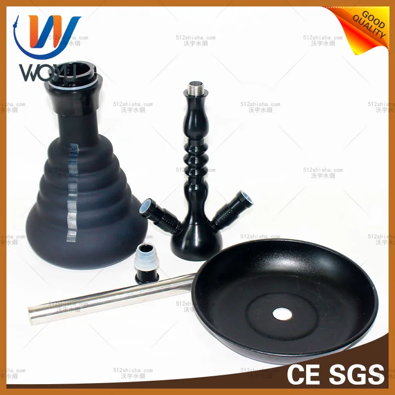 3 colors hookah amy deluxe hookah aluminum shisha wholeset